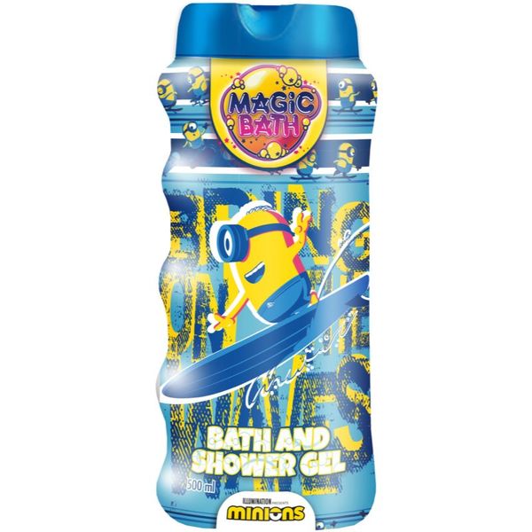 Minions Minions Magic Bath Bath & Shower Gel gel za prhanje in kopanje za otroke 500 ml