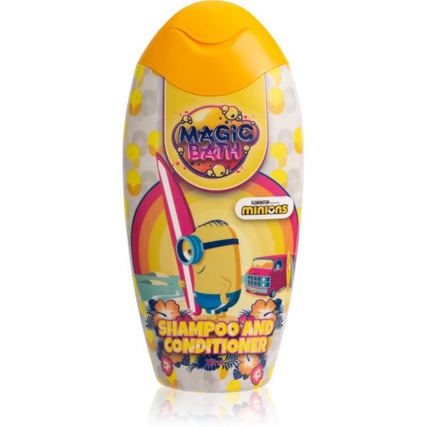 Minions Minions Magic Bath Shampoo & Conditioner šampon in balzam za otroke 200 ml