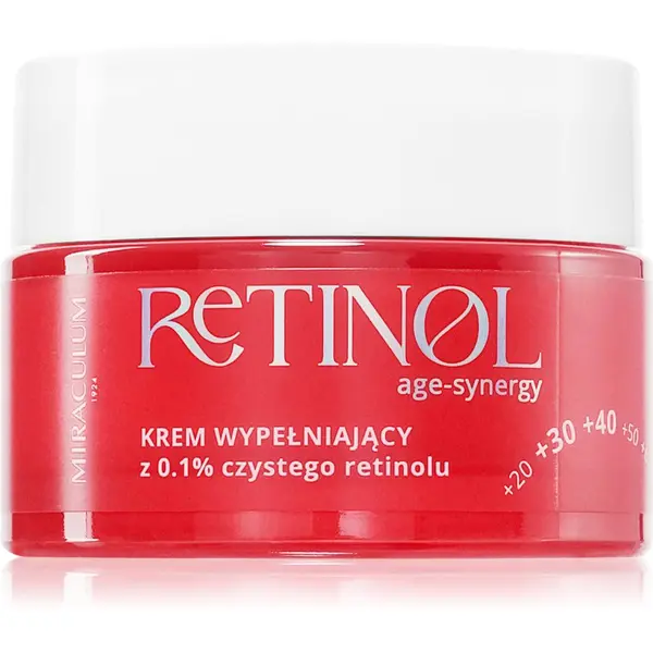 Miraculum Miraculum AGE-SYNERGY RETINOL 0.1% aktivna nočna krema za redukcijo pigmentnih madežev z retinolom 50 ml