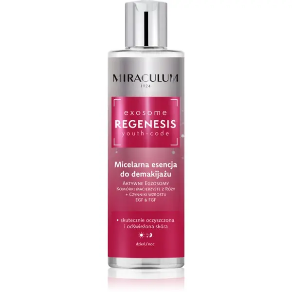 Miraculum Miraculum Exosome Regenesis čistilna micelarna voda za odstranjevanje ličil 200 ml