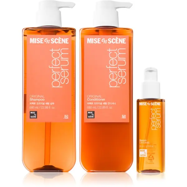 mise en scene mise en scene Perfect Serum Original set za sijaj in mehkobo las