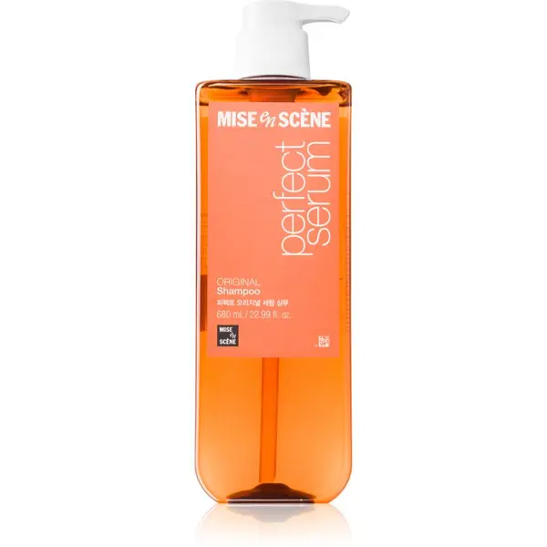 mise en scene mise en scene Perfect Serum Original Shampoo obnovitveni šampon za sijaj in mehkobo las 680 ml