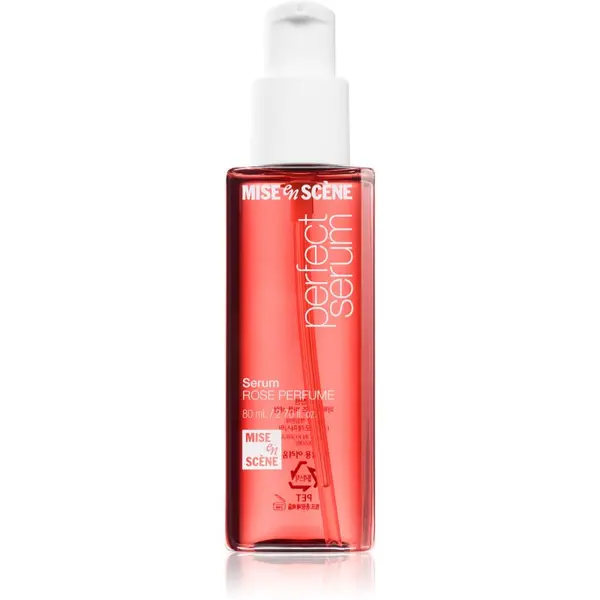 mise en scene mise en scene Perfect Serum Rose Parfume obnovitveni serum za lase z vonjem cvetja za ženske 80 ml