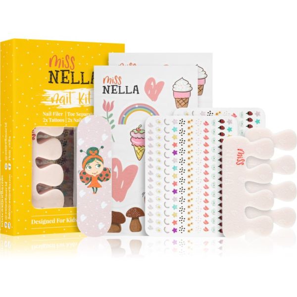 Miss Nella Miss Nella Nail Kit Set Manicure Kit for Children set za manikiro (za otroke)