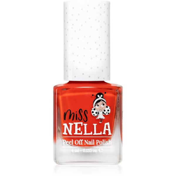 Miss Nella Miss Nella Peel Off Nail Polish lak za nohte za otroke MN07 Strawberry'n'Cream 4 ml