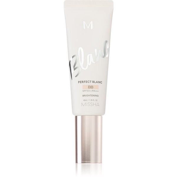 Missha Missha M Perfect Blanc posvetlitvena BB krema SPF 50+ odtenek No.19 Rosy 40 ml
