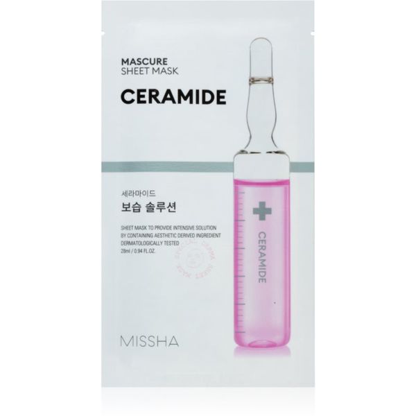 Missha Missha Mascure Ceramide hranilna tekstilna maska 28 ml