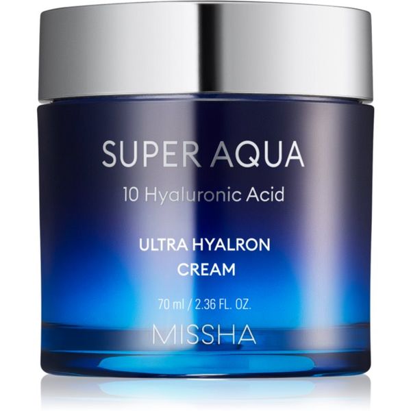 Missha Missha Super Aqua 10 Hyaluronic Acid vlažilna krema za obraz 70 ml