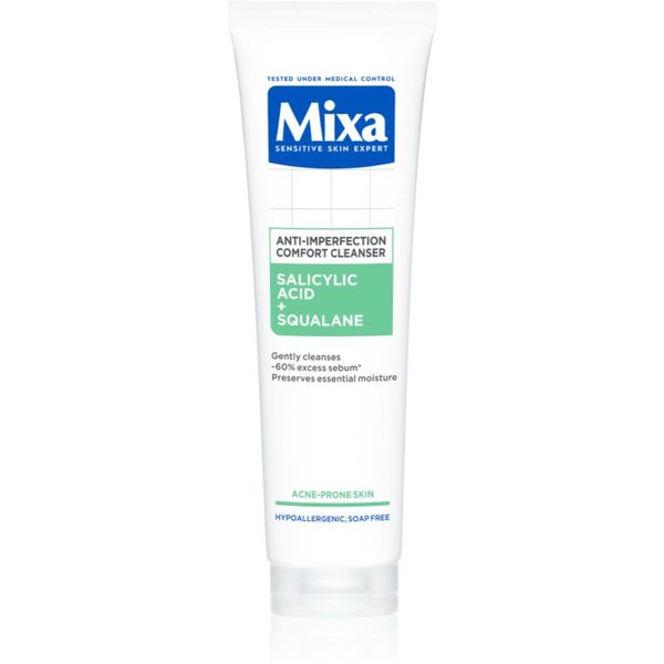 MIXA MIXA Anti-Imperfection Comfort Cleanser čistilni gel za obraz proti nepravilnostim na aknasti koži 150 ml