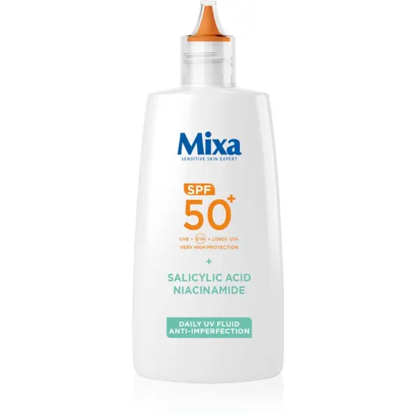 MIXA Mixa Anti-Imperfection ultra lahki zaščitni fluid SPF 50+ 40 ml