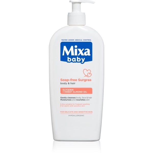 MIXA MIXA Baby gel za prhanje in šampon 2v1 za otroke 400 ml