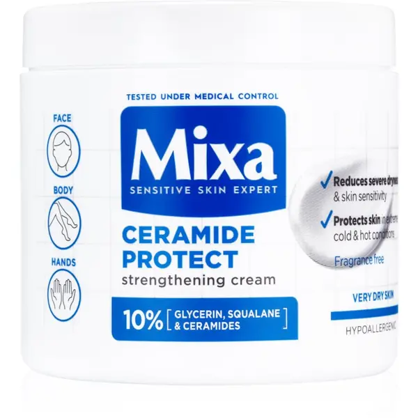 MIXA MIXA Ceramide Protect regeneracijska krema za telo za občutljivo kožo 400 ml