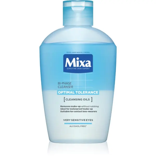 MIXA Mixa Optimal Tolerance dvokomponentni odstranjevalec ličil za oči 125 ml