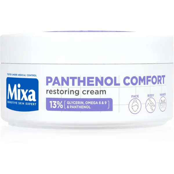 MIXA Mixa Panthenol Comfort regeneracijska krema za telo za suho do atopijsko kožo 150 ml