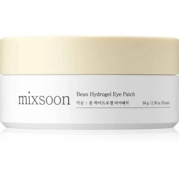 mixsoon mixsoon Bean Hydrogel Eye Patch hidrogel maska za predel okoli oči za posvetlitev in zgladitev kože 2x30 kos