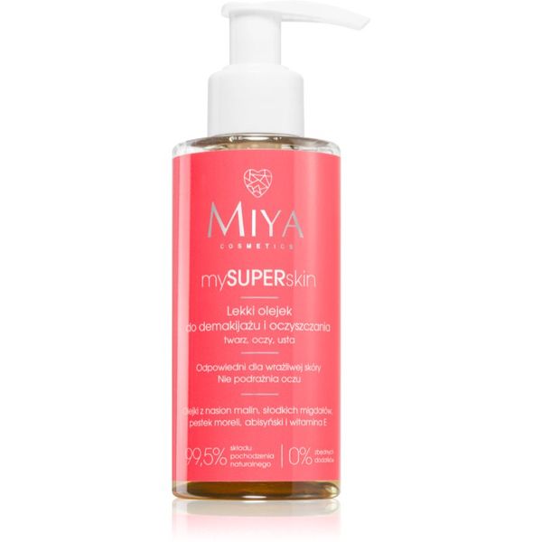 MIYA Cosmetics MIYA Cosmetics mySUPERskin olje za odstranjevanje ličil 140 ml