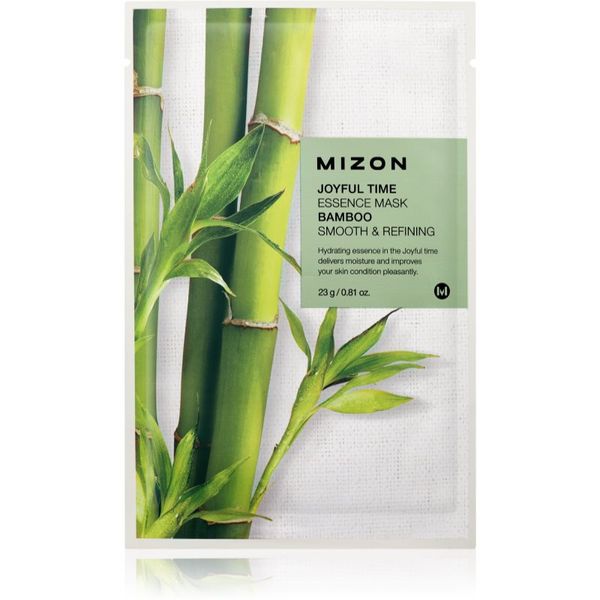 Mizon Mizon Joyful Time Bamboo maska iz platna z gladilnim učinkom 23 g