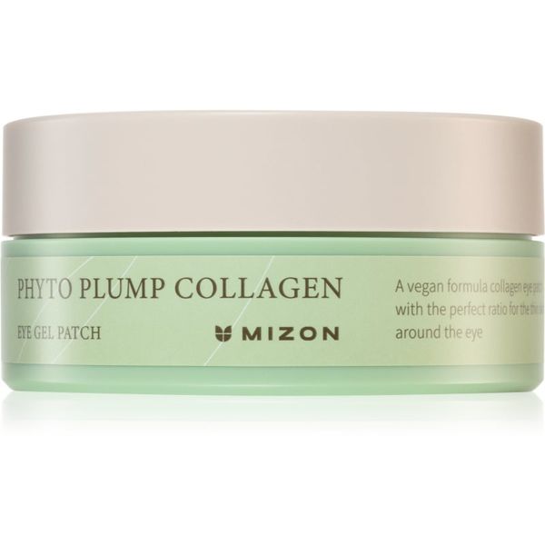 Mizon Mizon Phyto Plump Collagen hidrogel blazinice proti gubam okoli oči 60x1,5 g