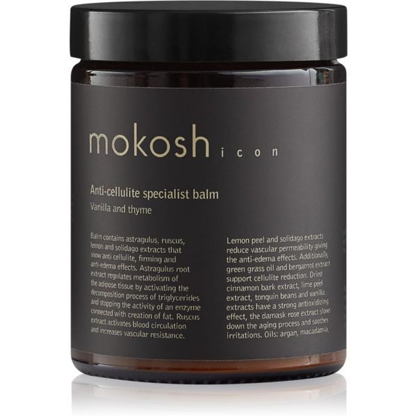 Mokosh Mokosh Icon Vanilla & Thyme balzam proti celulitu 180 ml