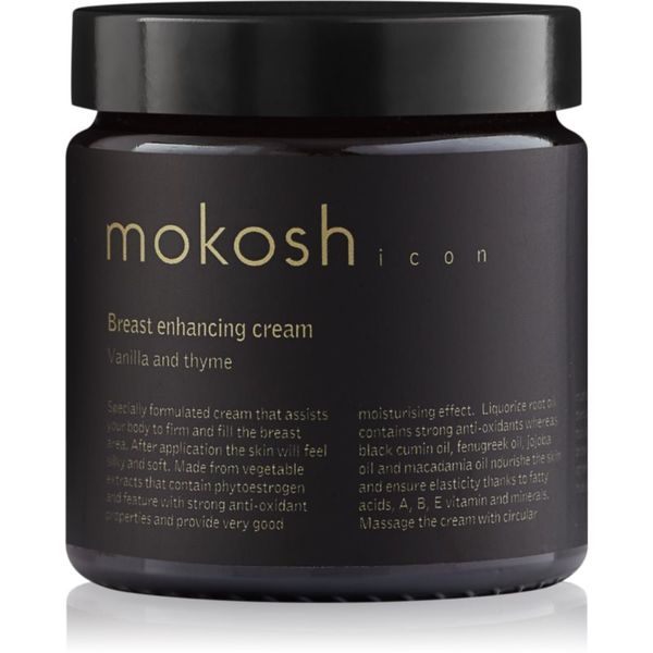Mokosh Mokosh Icon Vanilla & Thyme učvrstitvena krema za prsi 120 ml