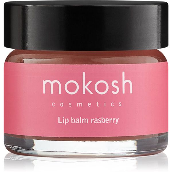 Mokosh Mokosh Raspberry balzam za ustnice in za suhe predele 15 ml