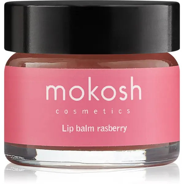 Mokosh Mokosh Raspberry balzam za ustnice in za suhe predele 15 ml