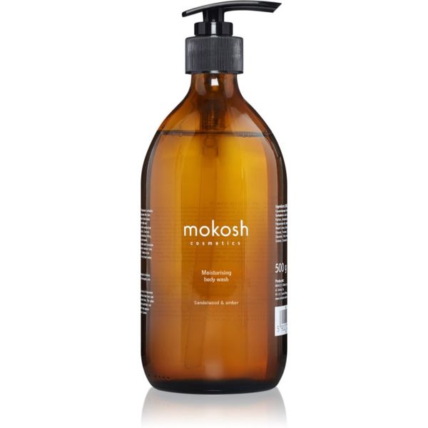 Mokosh Mokosh Sandalwood & Amber vlažilen gel za prhanje 500 ml