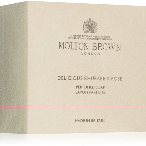 Molton Brown Molton Brown Rhubarb & Rose Perfumed Soap trdo milo za roke in telo 150 g