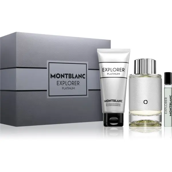 Montblanc Montblanc Explorer Platinum darilni set za moške