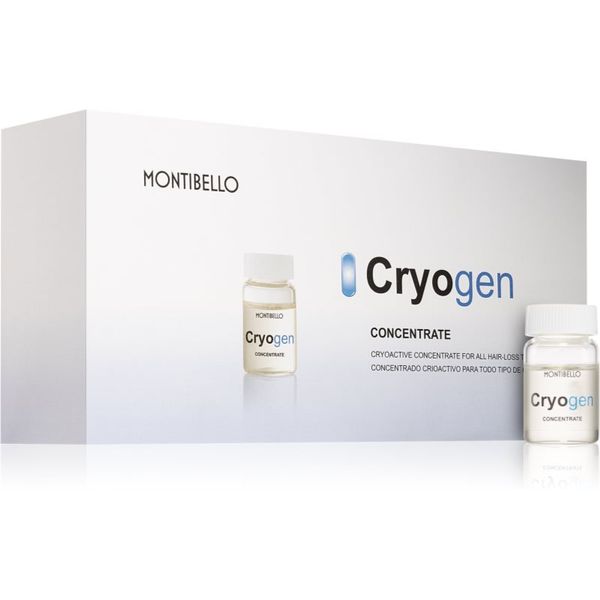 Montibello Montibello Cryogen Concentrate nega za spodbujanje rasti in proti izpadanju las z aplikatorjem 10x7 ml