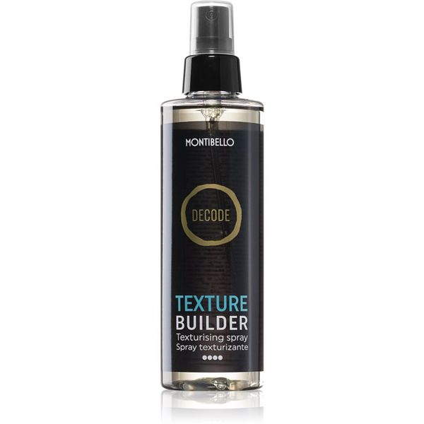Montibello Montibello Decode Texture Builder pršilo za fiksiranje za vse tipe las 200 ml