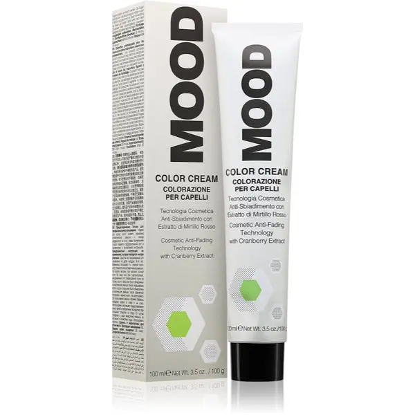 MOOD MOOD Color Cream permanentna barva za lase odtenek 901 Silver 100 ml