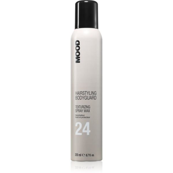 MOOD MOOD Hairstyling Bodyguard Texturizing Spray Wax lak za lase za sijaj in mehkobo las 200 ml