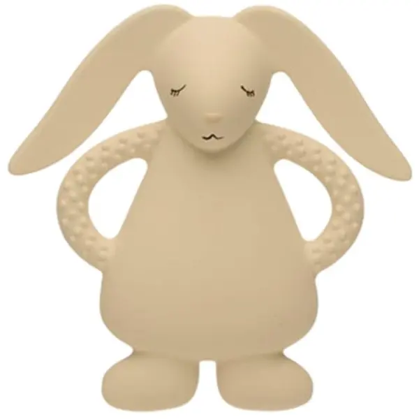 Moonie Moonie Natural Teether Rabbit grizalo Sand 1 kos