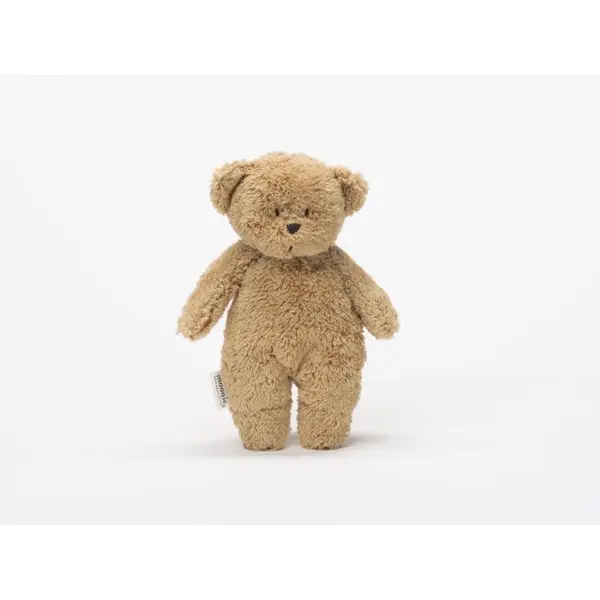 Moonie Moonie Sensory Little Teddy plišasta igrača Cappuccino 1 kos