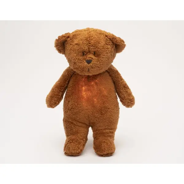 Moonie Moonie The Humming Friend 2.0 Organic Caramel ninica z melodijo 1 kos