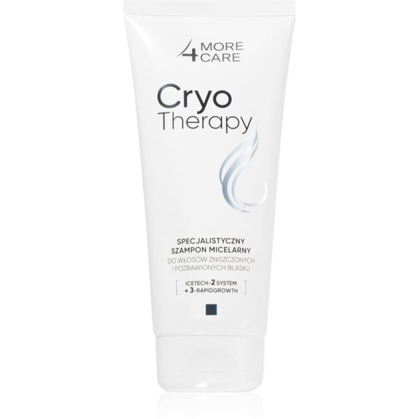 More4Care More4Care Cryo Therapy micelarni šampon za poškodovane lase 200 ml
