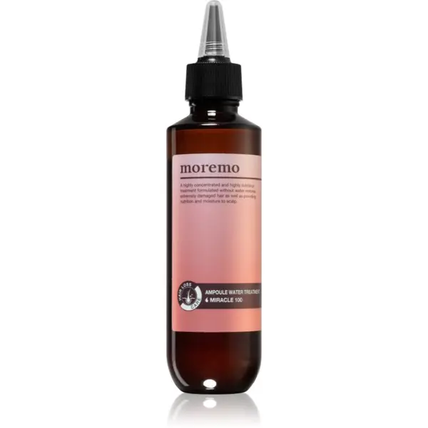 moremo moremo Water Treatment Miracle 100 intenzivna regenerativna nega za lase in lasišče 200 ml
