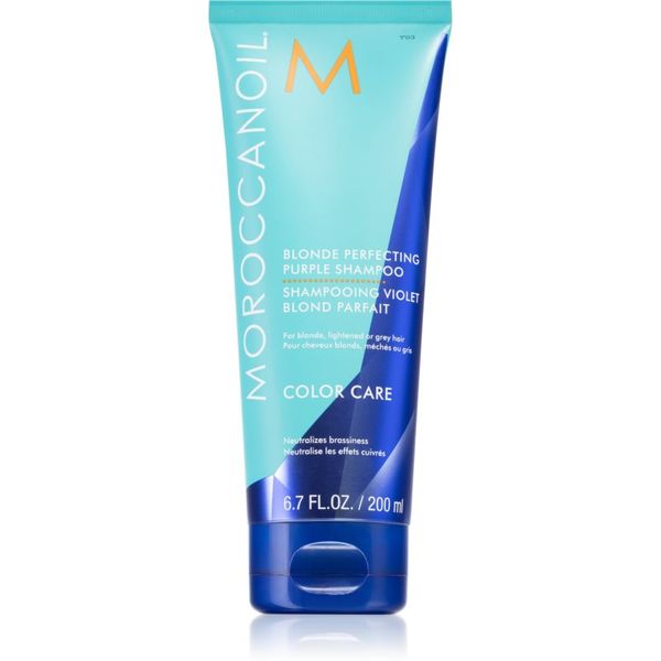 Moroccanoil Moroccanoil Color Care vijoličen toniran šampon za blond lase 200 ml