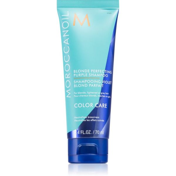 Moroccanoil Moroccanoil Color Care vijoličen toniran šampon za blond lase 70 ml