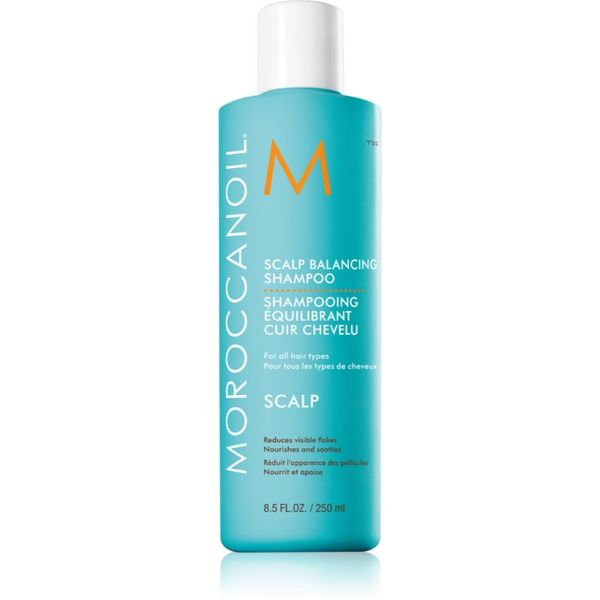 Moroccanoil Moroccanoil Scalp Balancing Shampoo pomirjujoči šampon za mastne lase proti prhljaju 250 ml