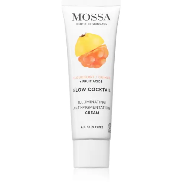 Mossa Mossa Glow Coctail krema za obraz proti pigmentnim madežem 50 ml