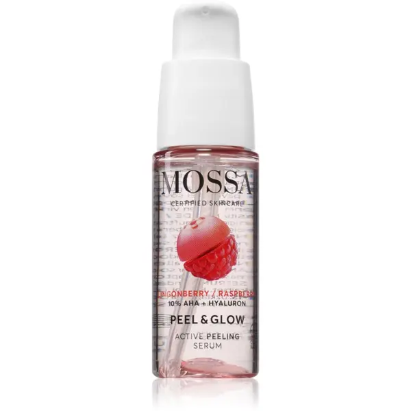 Mossa Mossa Peel & Glow nežni piling 30 ml