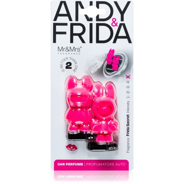 Mr & Mrs Fragrance Mr & Mrs Fragrance Andy & Frida Frida Secret dišava za avto 1 kos
