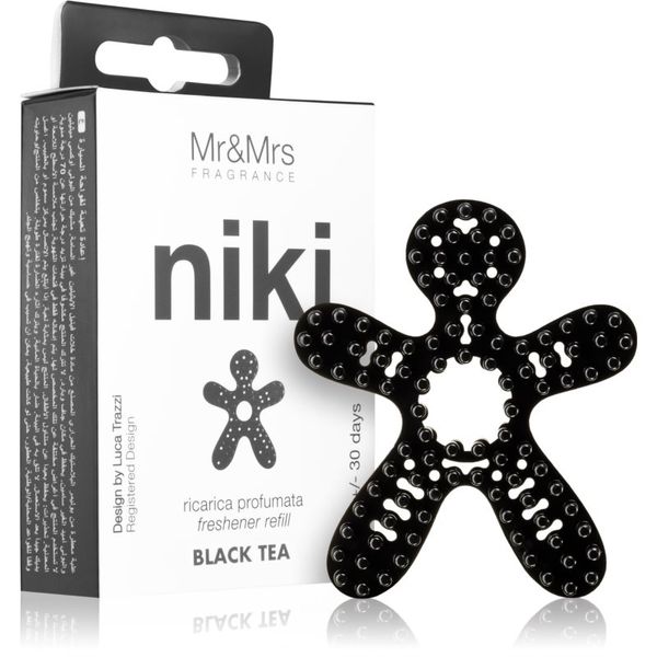 Mr & Mrs Fragrance Mr & Mrs Fragrance Niki Black Tea dišava za avto nadomestno polnilo