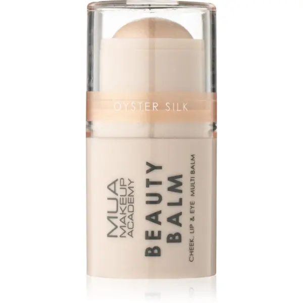 MUA Makeup Academy MUA Makeup Academy Beauty Balm kremasti osvetljevalec v paličici odtenek Oyster Silk 4 g