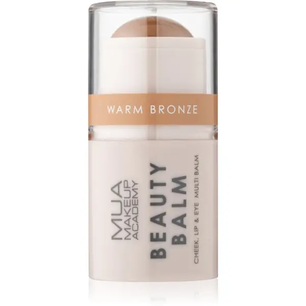 MUA Makeup Academy MUA Makeup Academy Beauty Balm paličica za konture z bronzerjem odtenek Warm Bronze 4 g