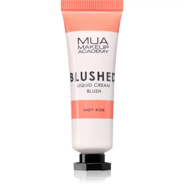 MUA Makeup Academy MUA Makeup Academy Blushed Liquid Blusher tekoče rdečilo odtenek Misty Rose 10 ml