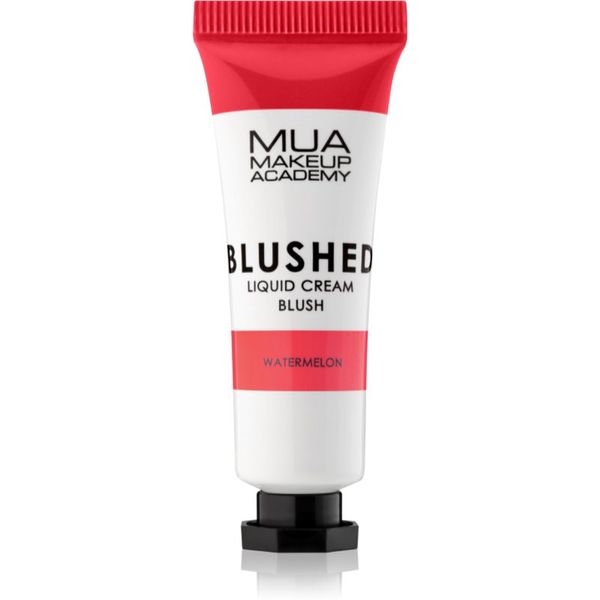 MUA Makeup Academy MUA Makeup Academy Blushed Liquid Blusher tekoče rdečilo odtenek Watermelon 10 ml