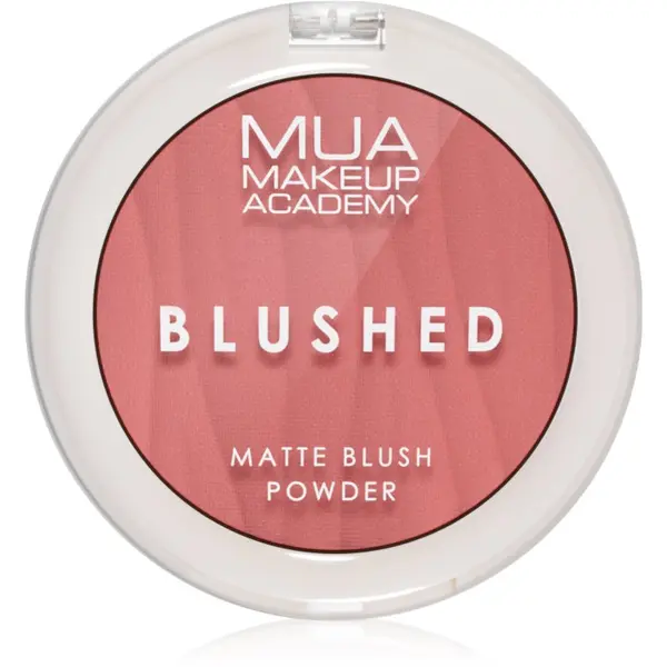 MUA Makeup Academy MUA Makeup Academy Blushed Powder Blusher rdečilo v prahu odtenek Rouge Punch 5 g